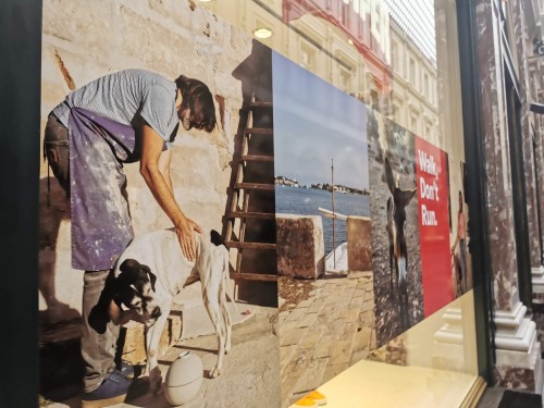 Impression pour vitrine 